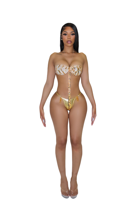 Dirty Tini Bikini Gold